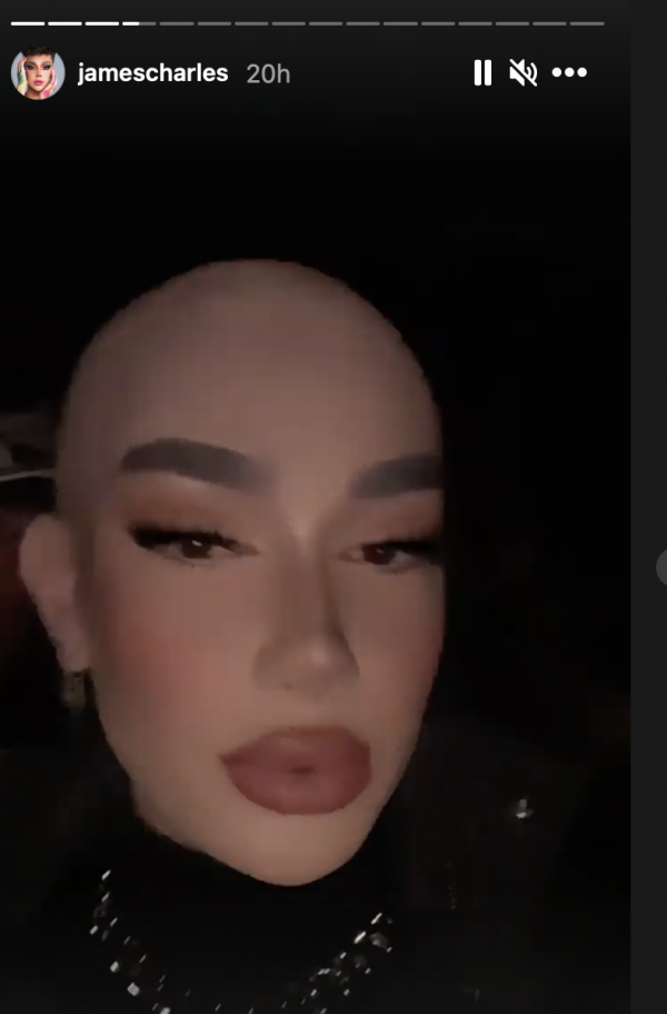 James Charles Reveals Bald Head, Followers Say It’s Pretend : HOT GOSSIP : Magnificence World Information, Montreal Manicure